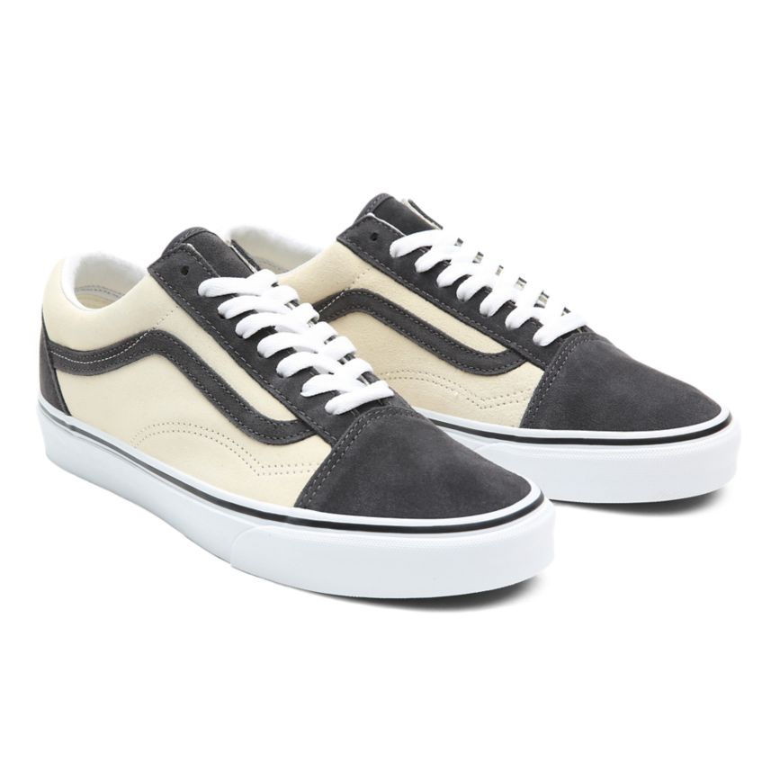 Beige Vans 2-Tone Suede Old Skool Shoes | VN167O6EG51