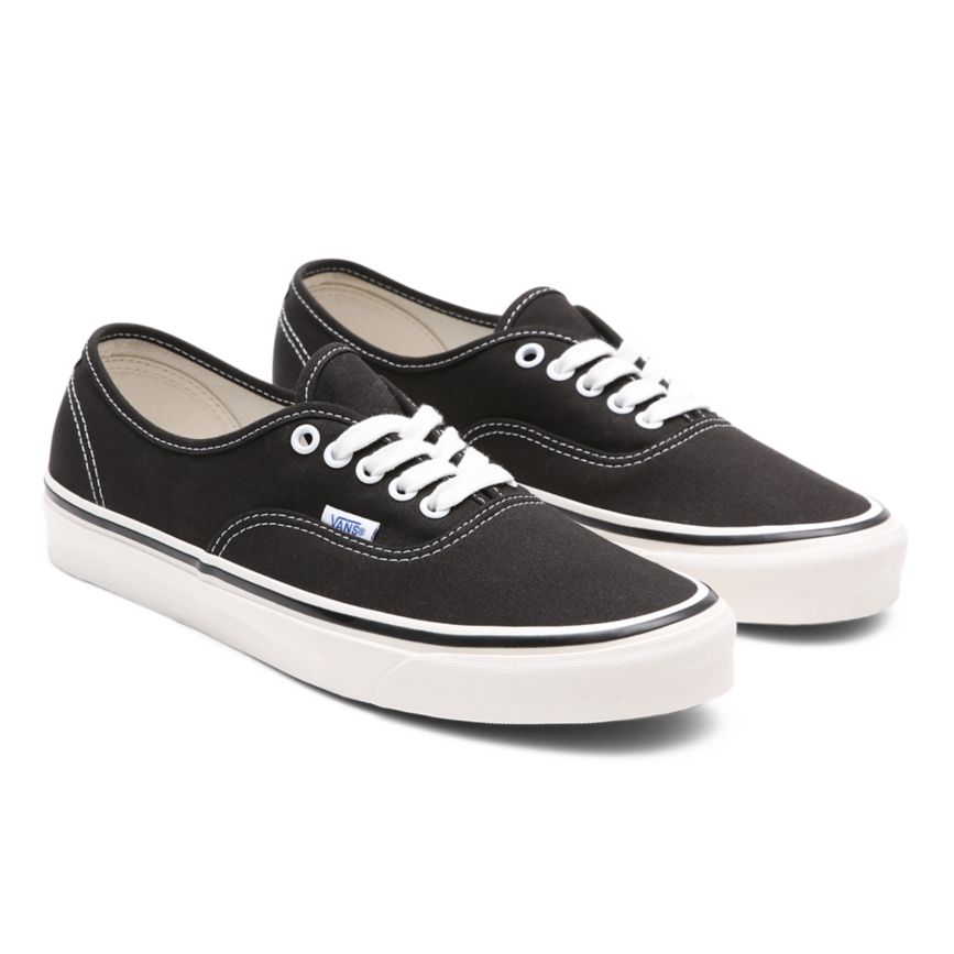 Black Vans Anaheim Factory Authentic 44 DX Shoes | VN032D5OA74