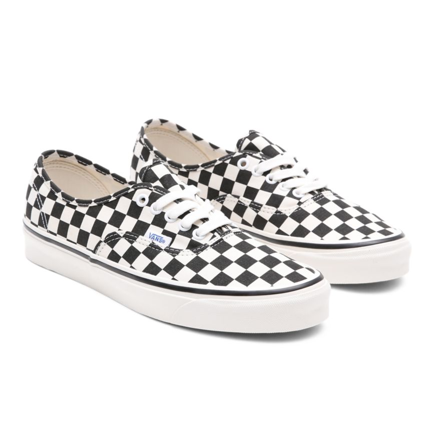 Black Vans Anaheim Factory Authentic 44 DX Shoes | VN069W8TC27