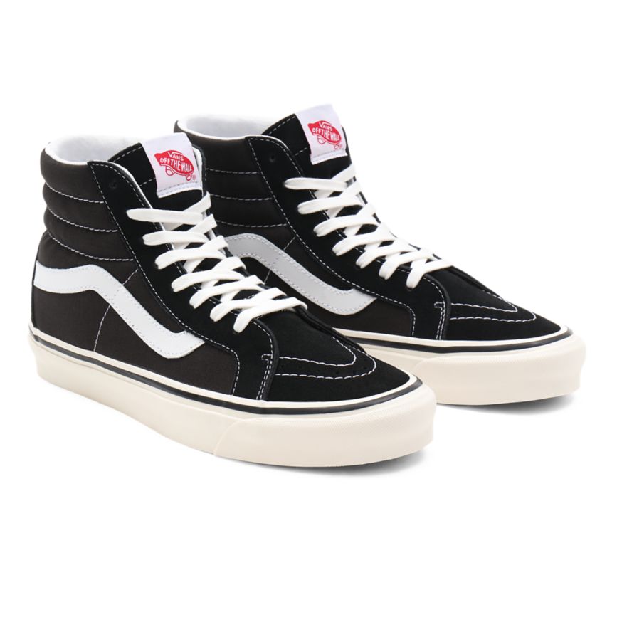 Black Vans Anaheim Factory SK8-Hi 38 DX Shoes | VN454W0XC07