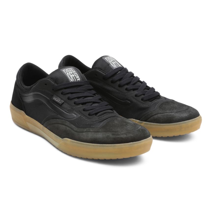 Black Vans Ave Pro Shoes | VN468R5YM83
