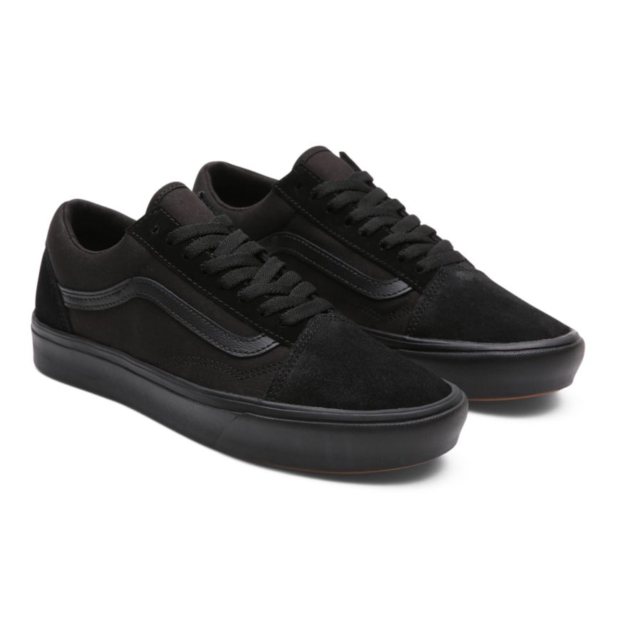 Black Vans Comfycush Old Skool Shoes | VN898P7WZ40