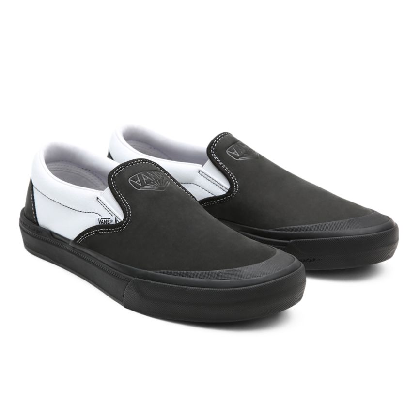Black Vans DAK BMX Slip-On Shoes | VN281S5VP96