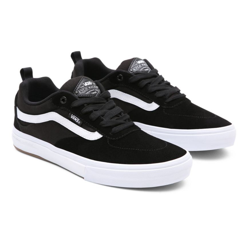 Black Vans Kyle Walker Pro Shoes | VN095O8OV81
