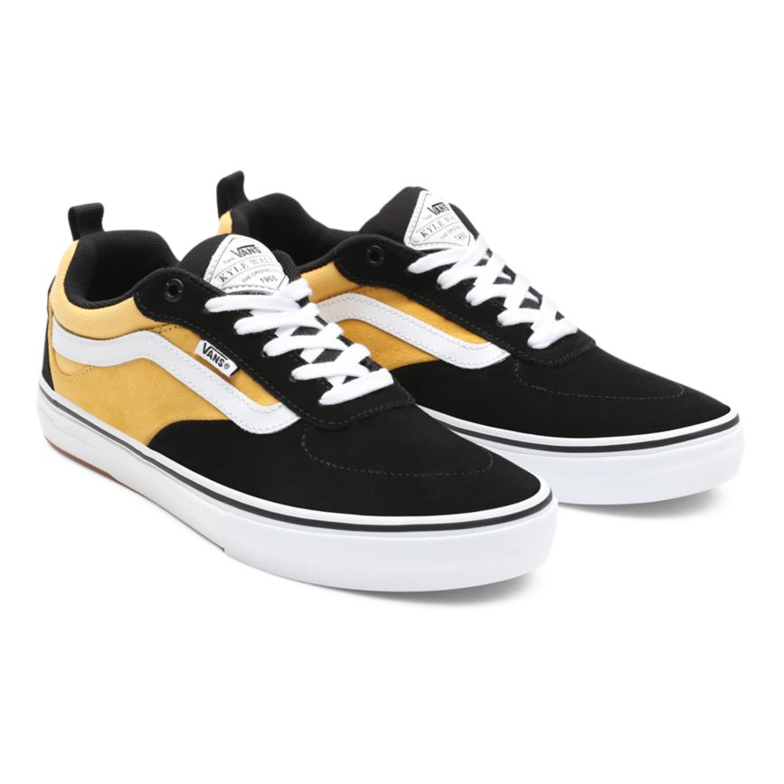 Black Vans Kyle Walker Pro Shoes | VN735D7ZG06