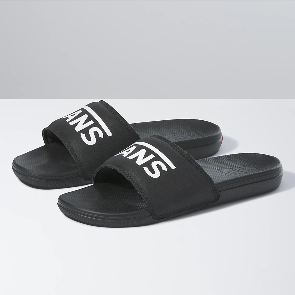Black Vans La Costa Slide-On | VN672C7GF43