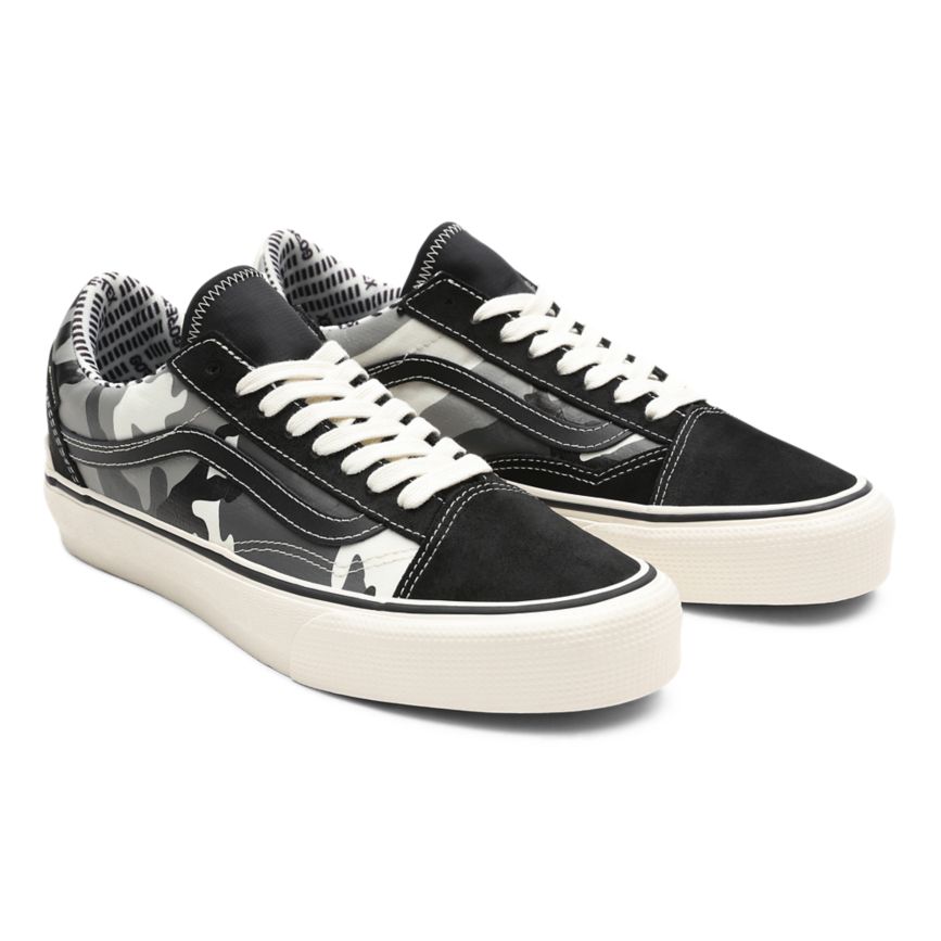 Black Vans Old Skool Gore-Tex Shoes | VN110Y2OK11