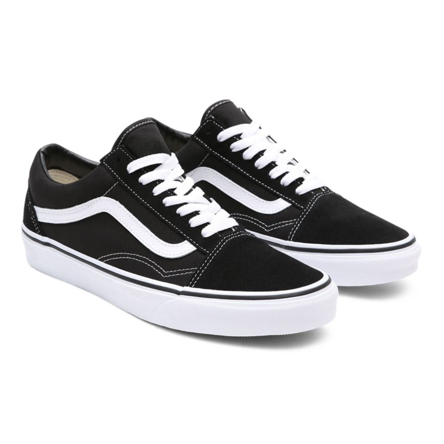 Black Vans Old Skool Shoes | VN400W4LA50