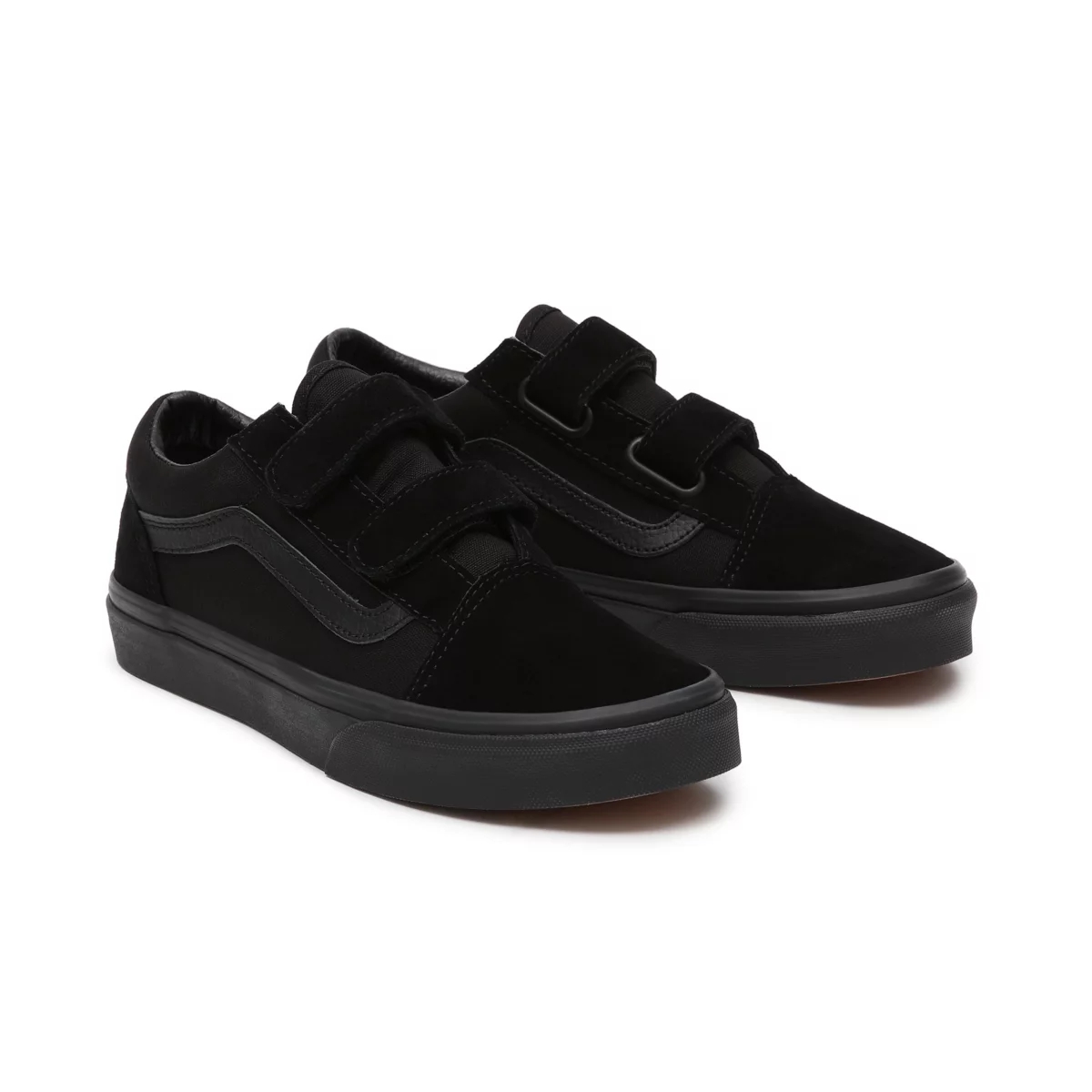 Black Vans Old Skool V Shoes | VN881W4GT81