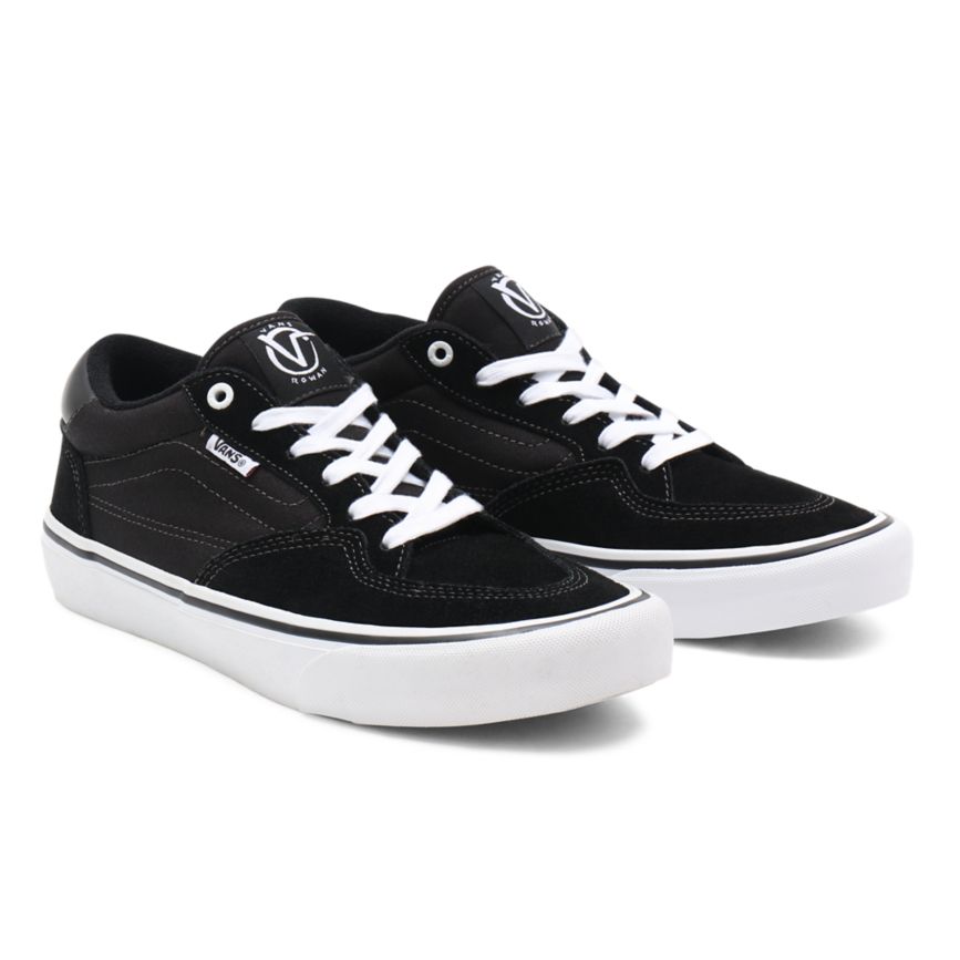 Black Vans Rowan Pro Shoes | VN942D7DZ37
