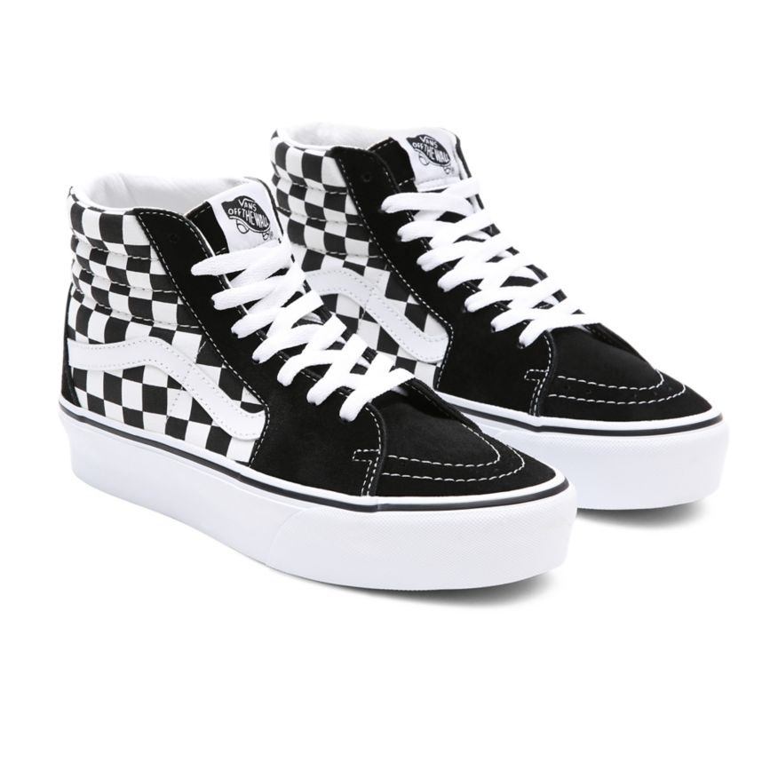 Black Vans Sk8-Hi Platform 2.0 Shoes | VN656A5VD50