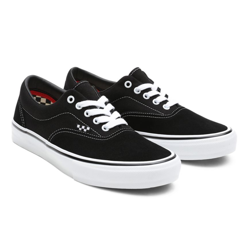 Black Vans Skate Era Shoes | VN814Z0SX94