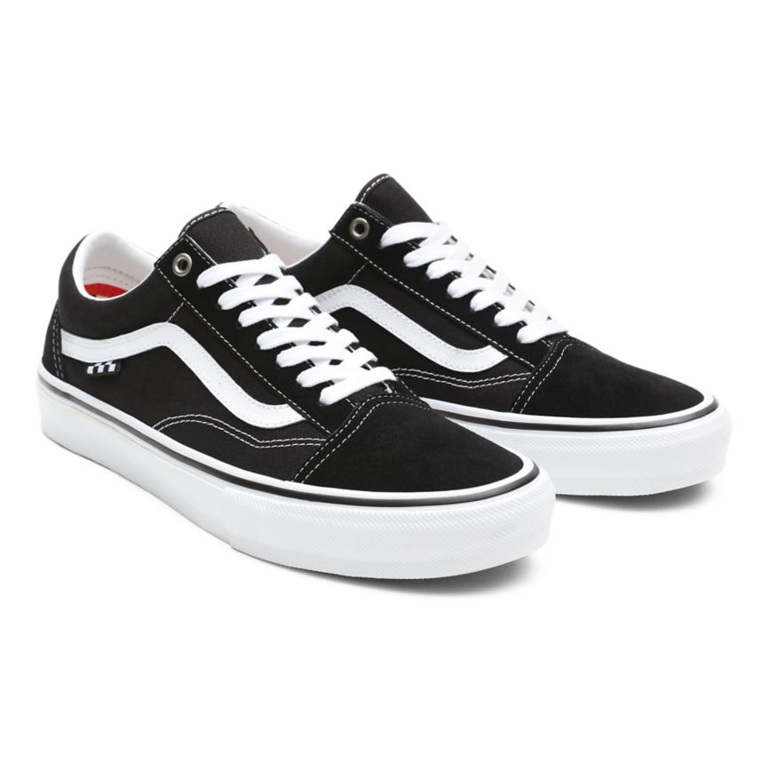 Black Vans Skate Old Skool Shoes | VN937X8GF32