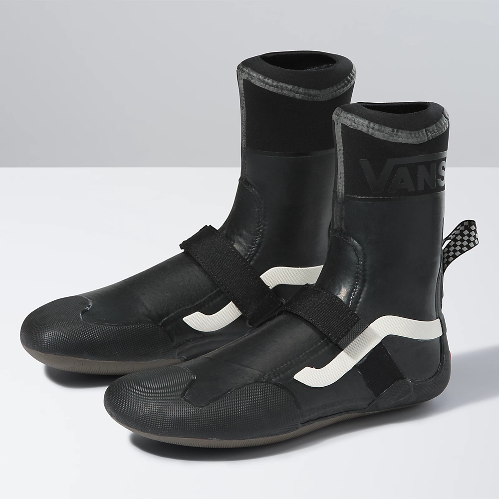 Black Vans Surf Boot 2 Hi V 5mm | VN757D7IR93