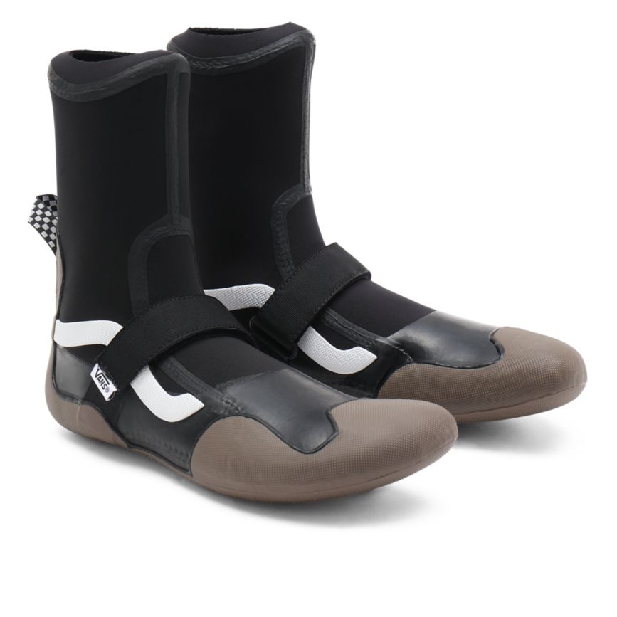 Black Vans Surf Boot 2 Hi V Shoes | VN636P1OJ00