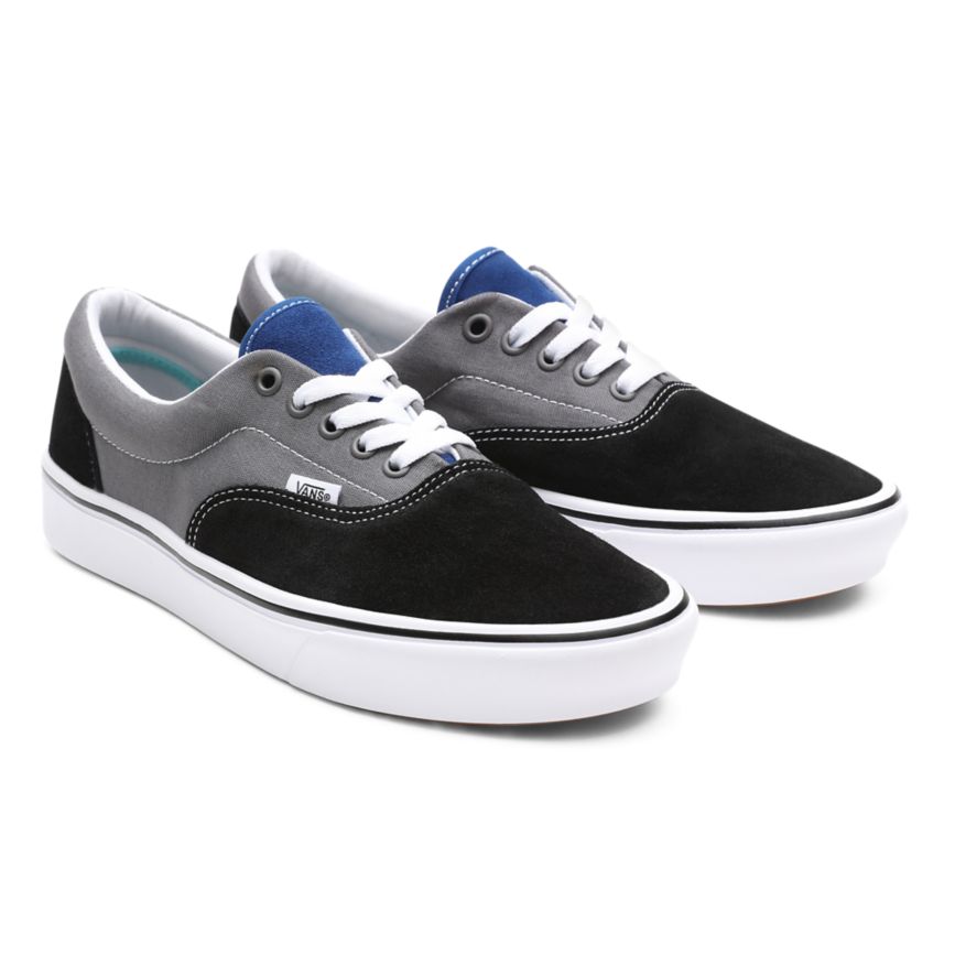 Black Vans Tri-Tone ComfyCush Era Shoes | VN588S2NQ06