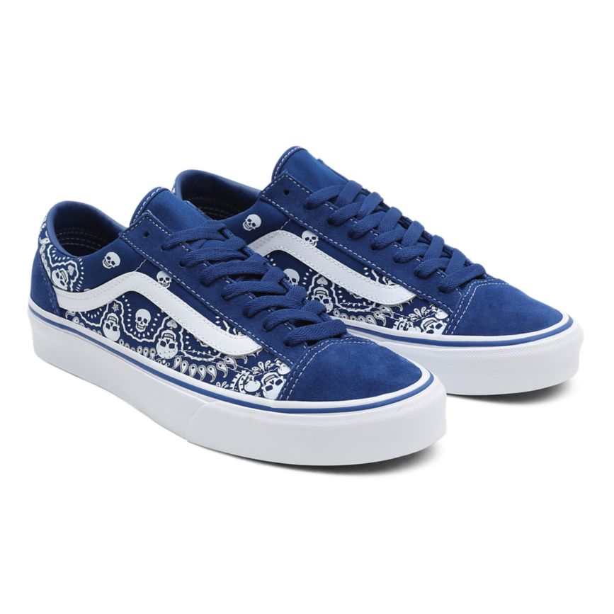 Blue Vans Bandana Style 36 Shoes | VN467U2RE05
