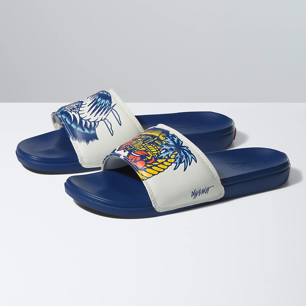 Blue Vans La Costa Slide-On | VN447X3RU45