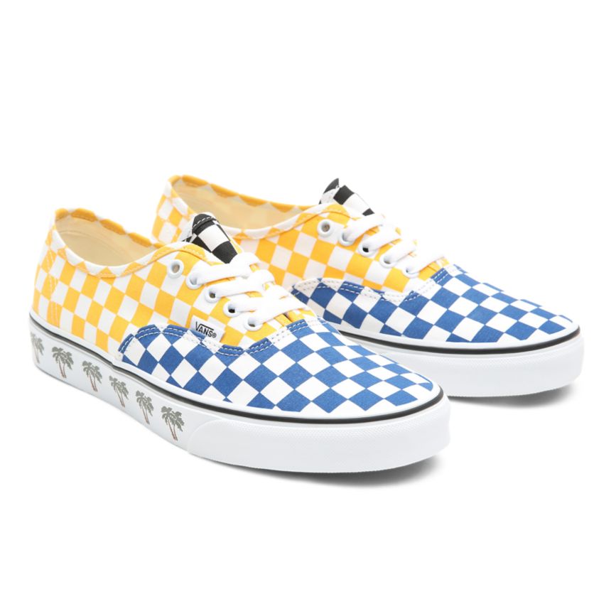Blue Vans Sidewall Authentic Shoes | VN328X4XJ51