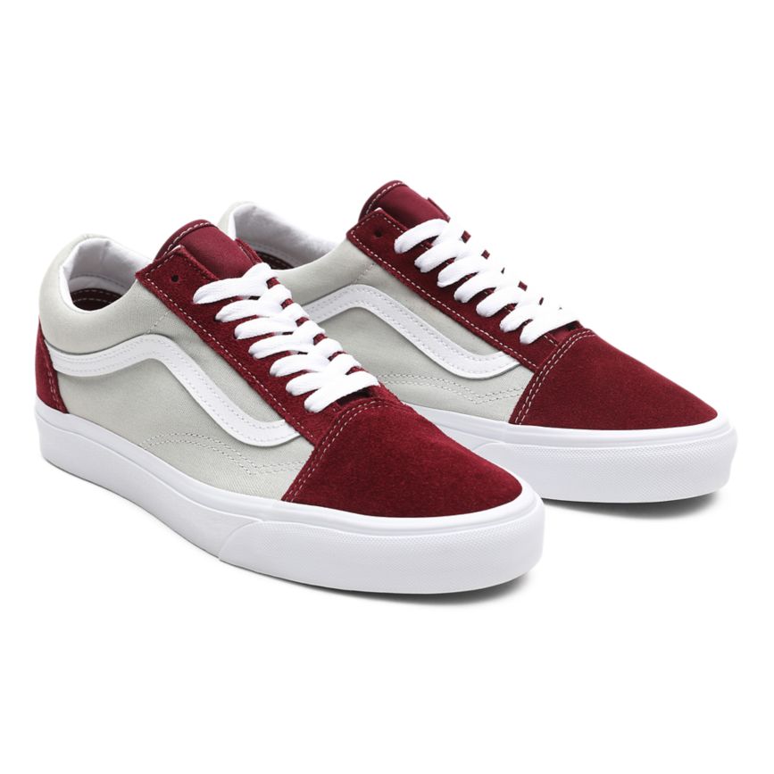 Burgundy Vans Classic Sport Old Skool Shoes | VN904F6SA76