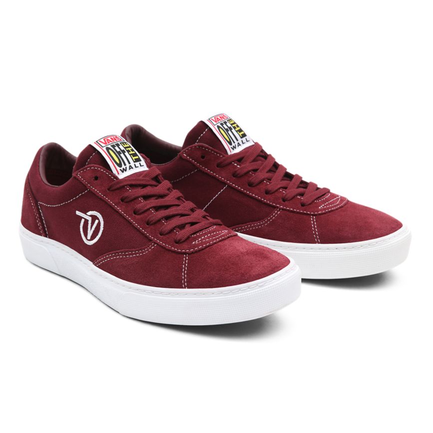 Burgundy Vans Paradoxxx Shoes | VN045Q9SQ78