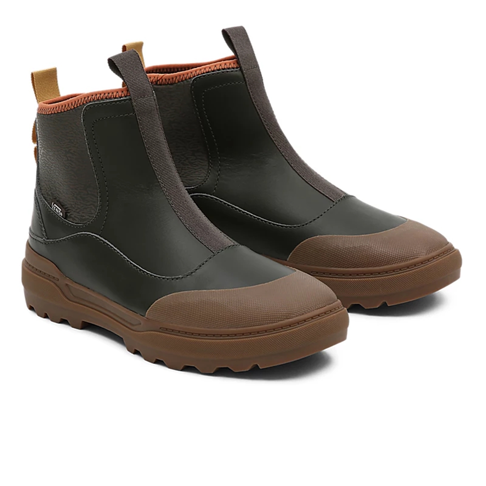Dark Green Vans Textured Waves Colfax Boot | VN238W5OJ73