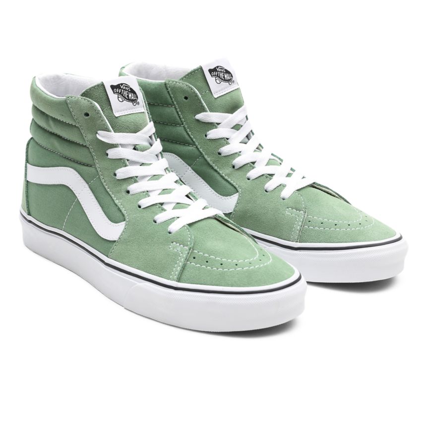 Green Vans Sk8-Hi Shoes | VN890M7DH44
