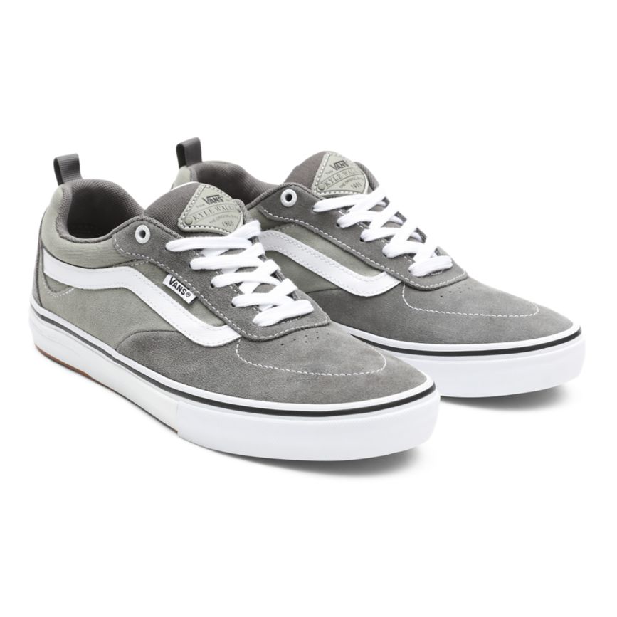 Grey Vans Kyle Walker Pro Shoes | VN474K4YR76