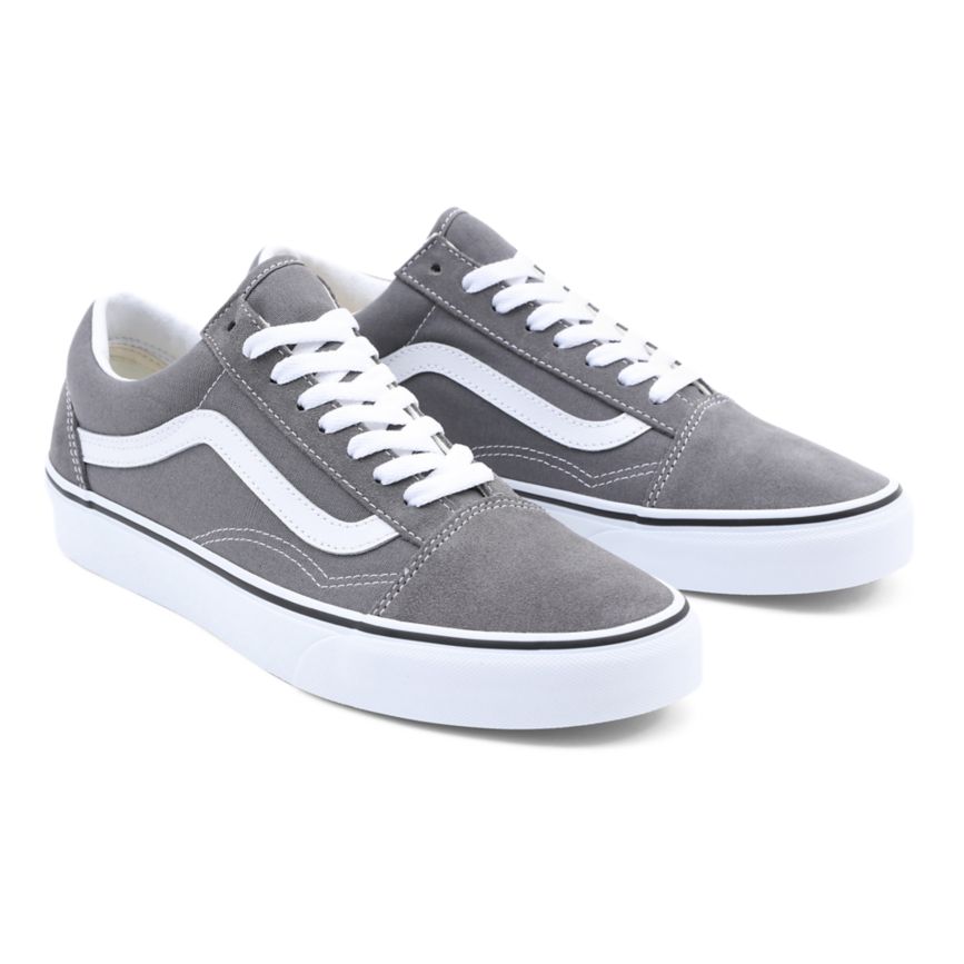 Grey Vans Old Skool Shoes | VN925I9JU66