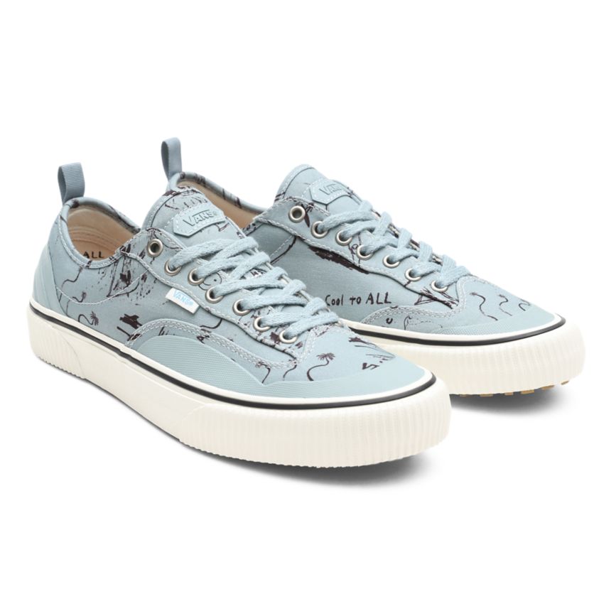 Grey Vans X Chris Johanson Destruct SF Shoes | VN362Q6KB66