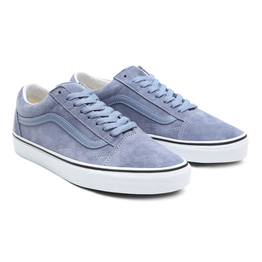 Lavender Vans Pig Suede Old Skool Shoes | VN148P7ZQ39