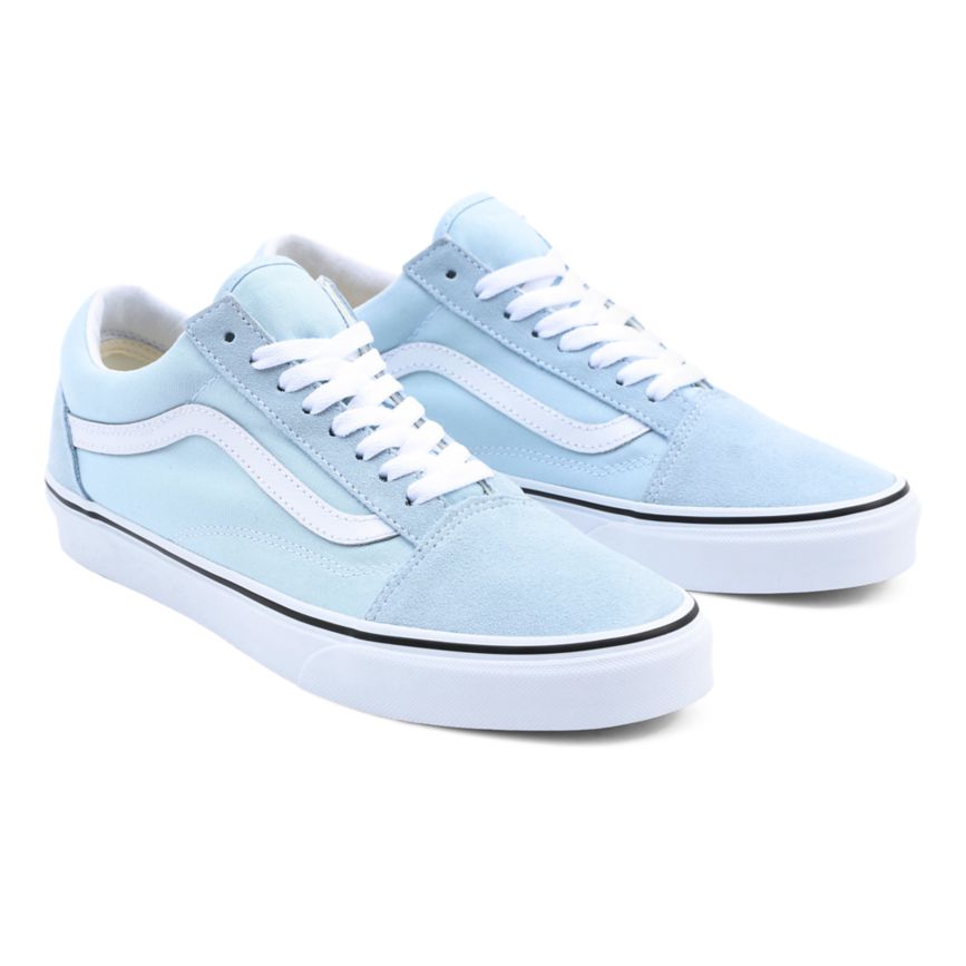 Light Blue Vans Old Skool Shoes | VN360T9IR30