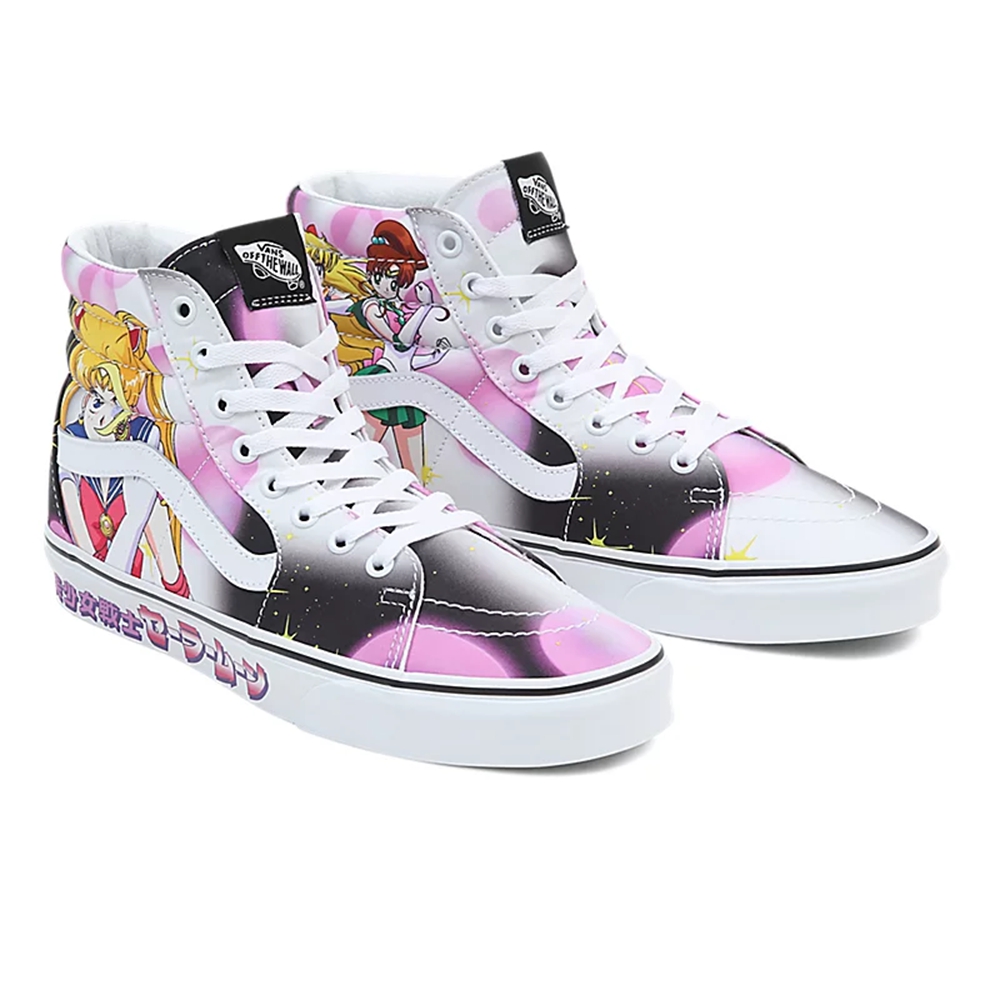 Multicolor Vans X Pretty Guardian Sailor Moon Sk8-hi Shoes | VN243M0BR47