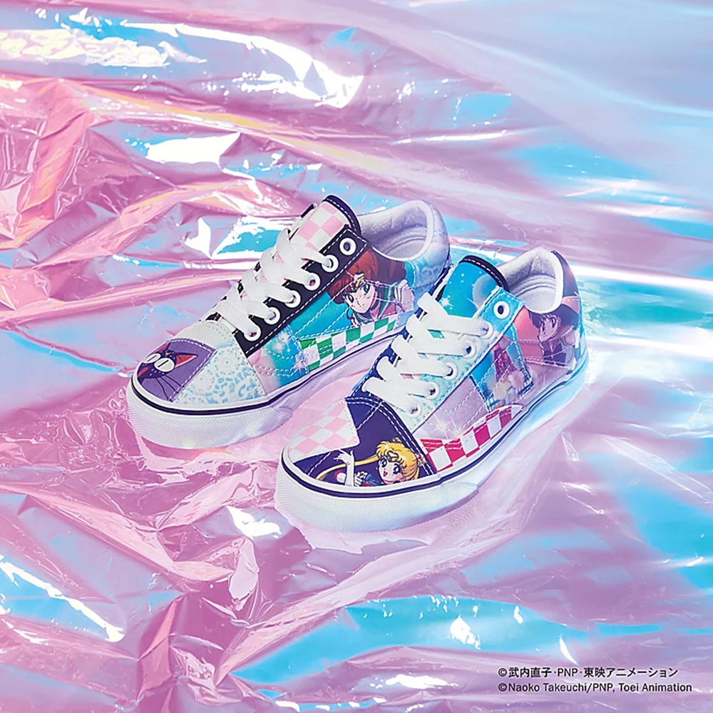Multicolor Vans X Pretty Guardian Sailor Moon Old Skool Patchwork Shoes | VN696G9ZM31
