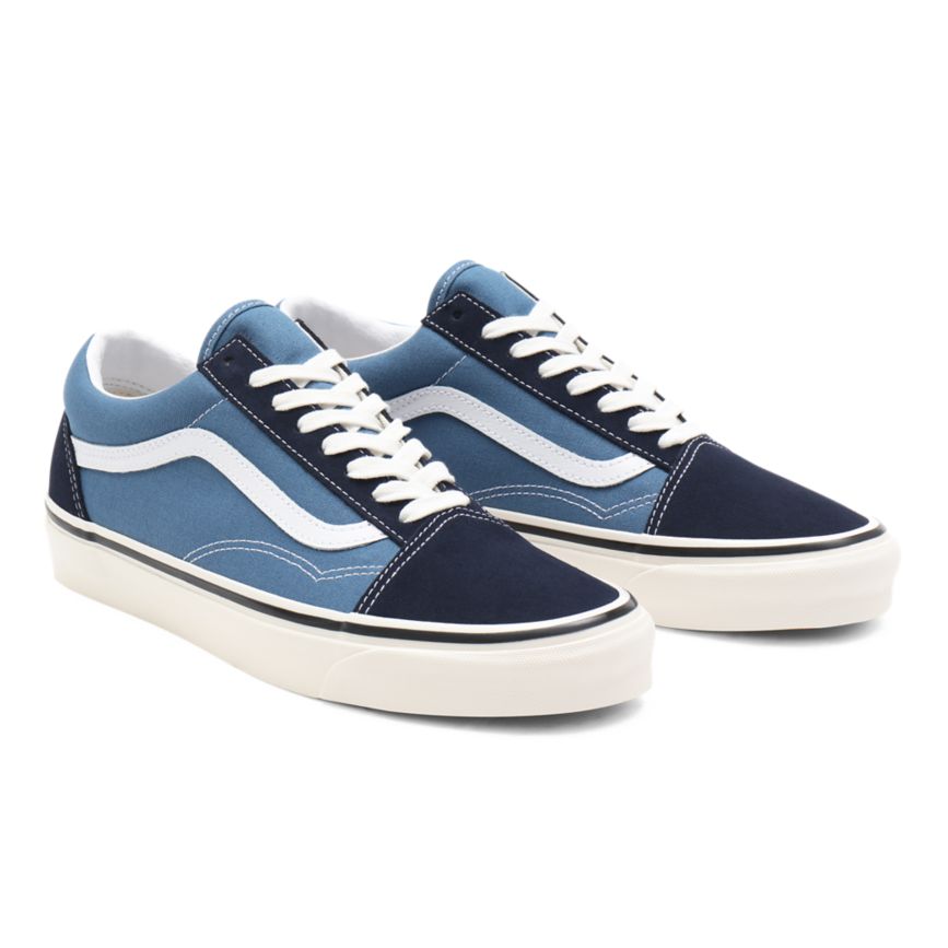 Navy Vans Anaheim Factory Old Skool 36 DX Shoes | VN608Y9UK26