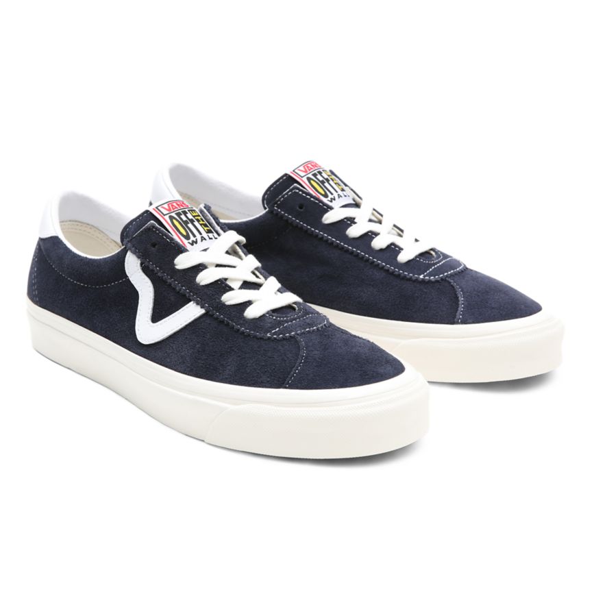 Navy Vans Anaheim Factory Style 73 DX Shoes | VN208J0AL88