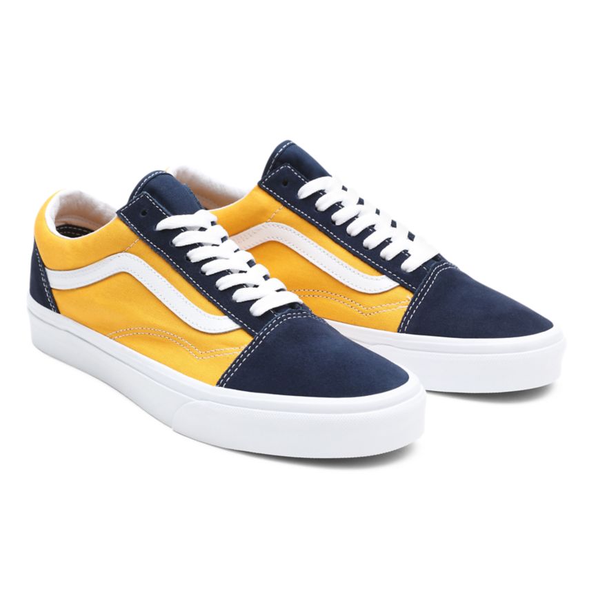 Navy Vans Classic Sport Old Skool Shoes | VN003W0OJ63