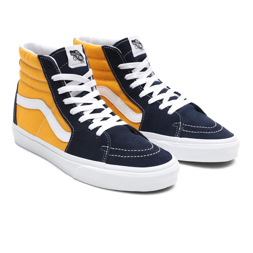 Navy Vans Classic Sport Sk8-Hi Shoes | VN258X1NI06