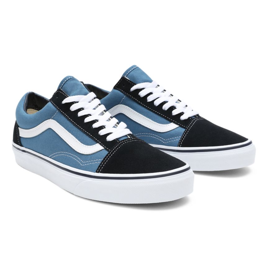 Navy Vans Old Skool Shoes | VN788L7GV14