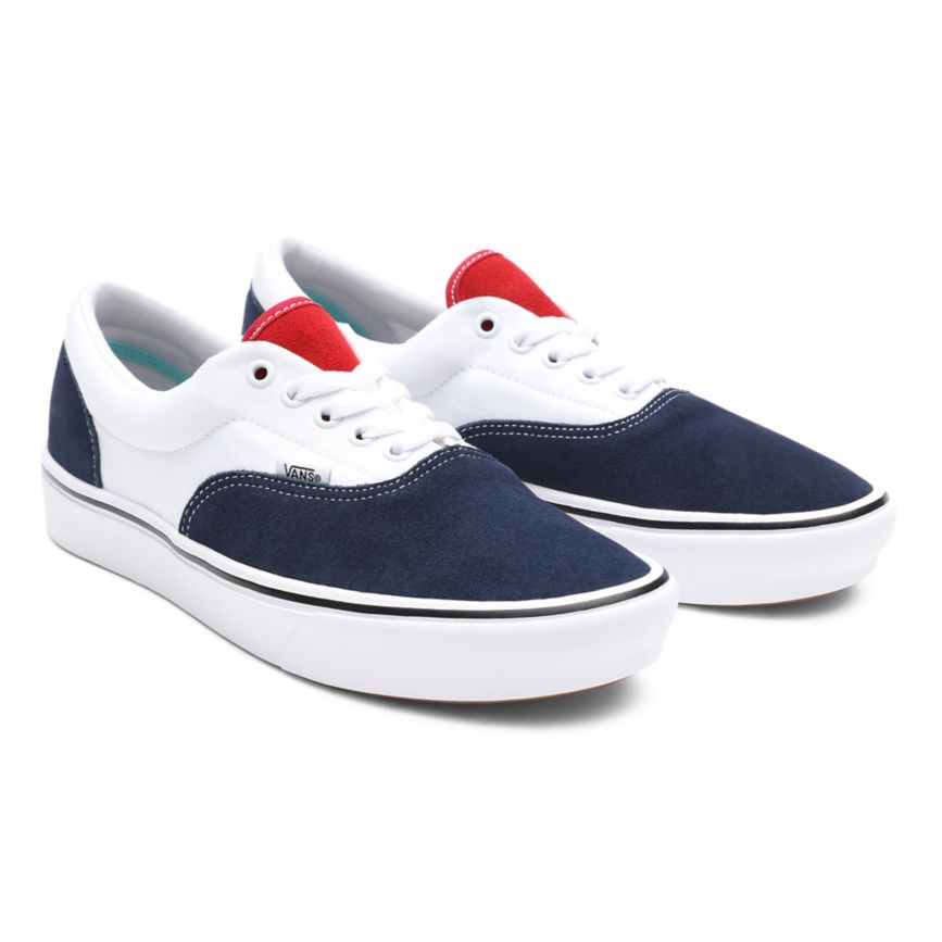 Navy Vans Tri-Tone ComfyCush Era Shoes | VN841L5XO10