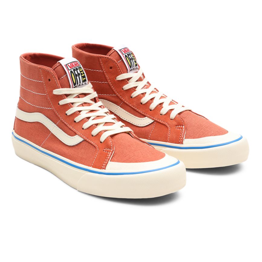 Red Vans Salt Wash SK8-Hi 138 Decon SF Shoes | VN037Z2HO93