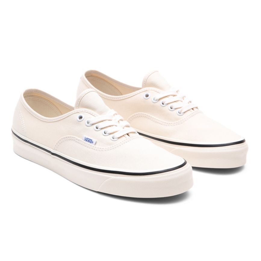 White Vans Anaheim Factory Authentic 44 DX Shoes | VN221E3VQ78