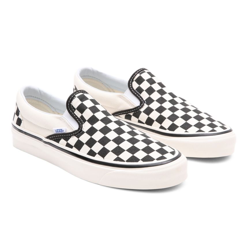 White Vans Anaheim Factory Classic Slip-On 98 DX Shoes | VN832S0AJ05