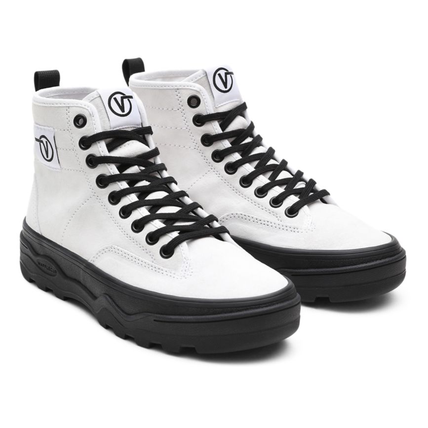 White Vans Suede Sentry WC Shoes | VN192R4GW35