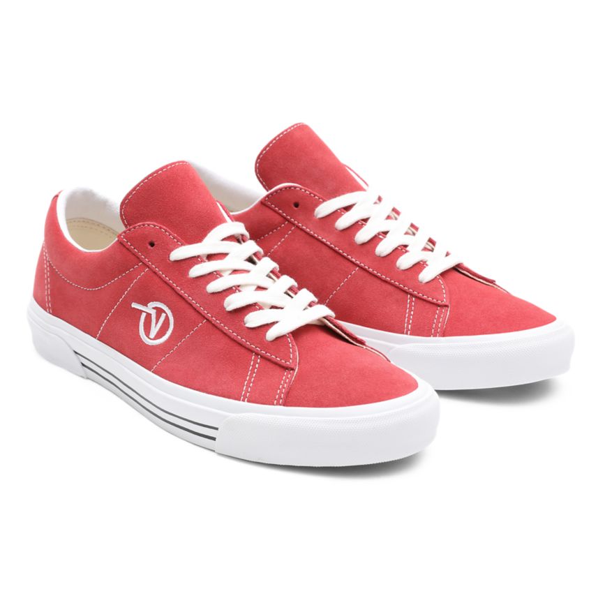 White Vans Suede Sid Shoes | VN577M7DP21