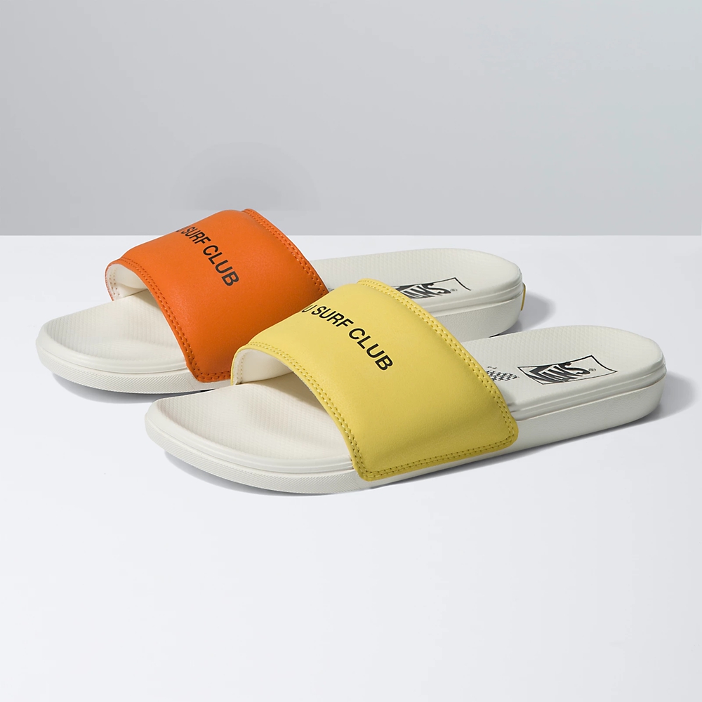 White Vans X Juju Surf Club La Costa Slide-on | VN419X8UQ66