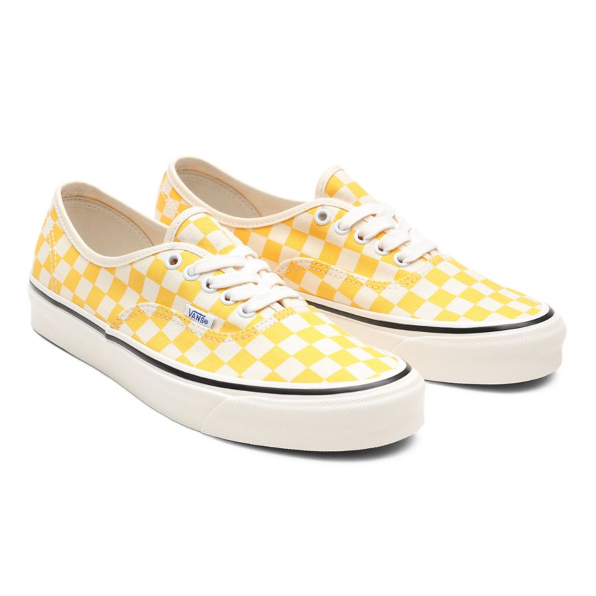 Yellow Vans Anaheim Factory Authentic 44 DX Shoes | VN678A8EL04